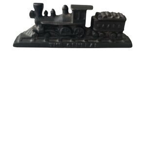 Vintage Train Cast Iron Paperweight